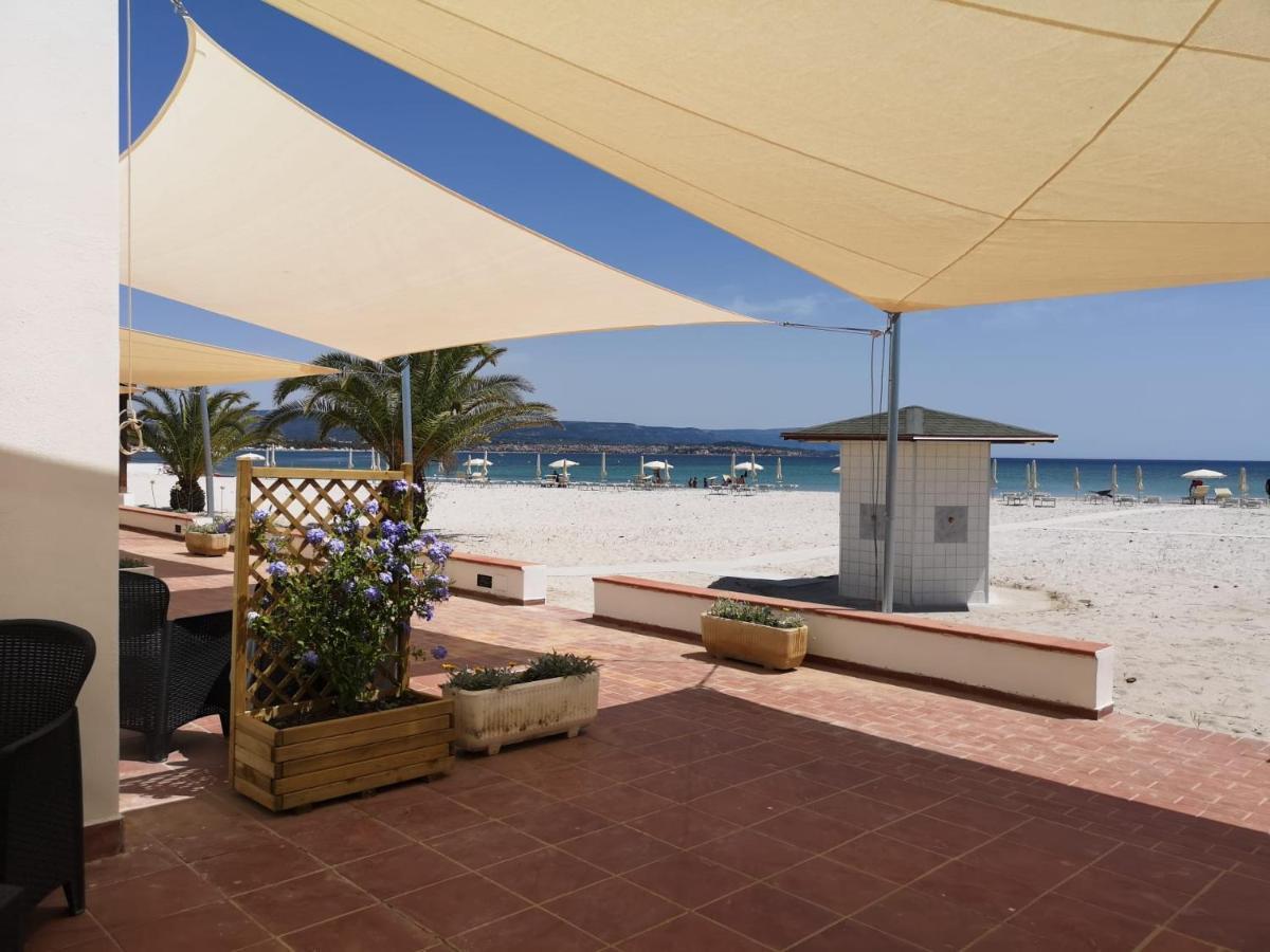 Vel Mari - Rooms On The Beach Alghero Exterior foto